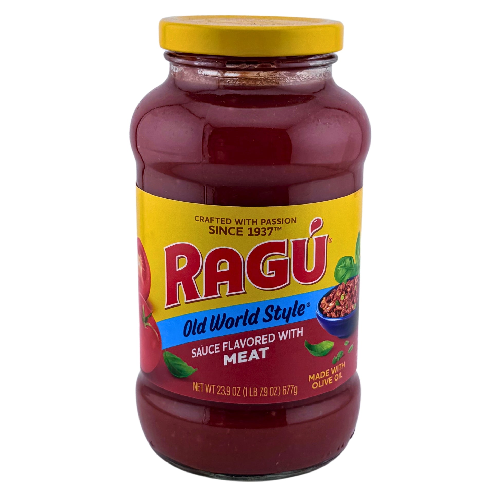 Front image of Ragú Old World Style Sauce Flavored With Meat 23.9oz