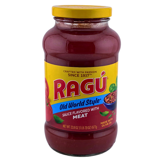 Front image of Ragú Old World Style Sauce Flavored With Meat 23.9oz