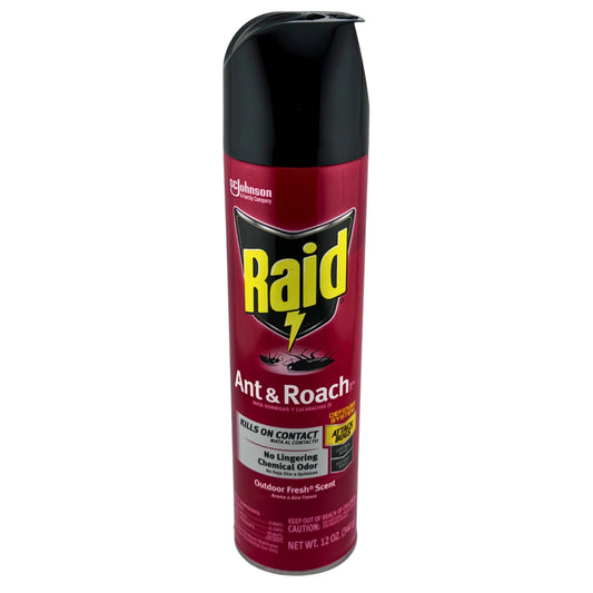 Front image of Raid Outdoor Fresh Scent Ant & Roach Killer 12 oz