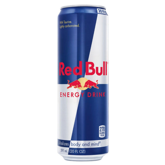 Front image of Red Bull Energy Drink 20 oz