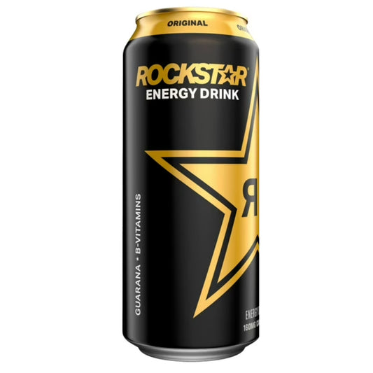 Front image of Rockstar Energy Drink 16oz