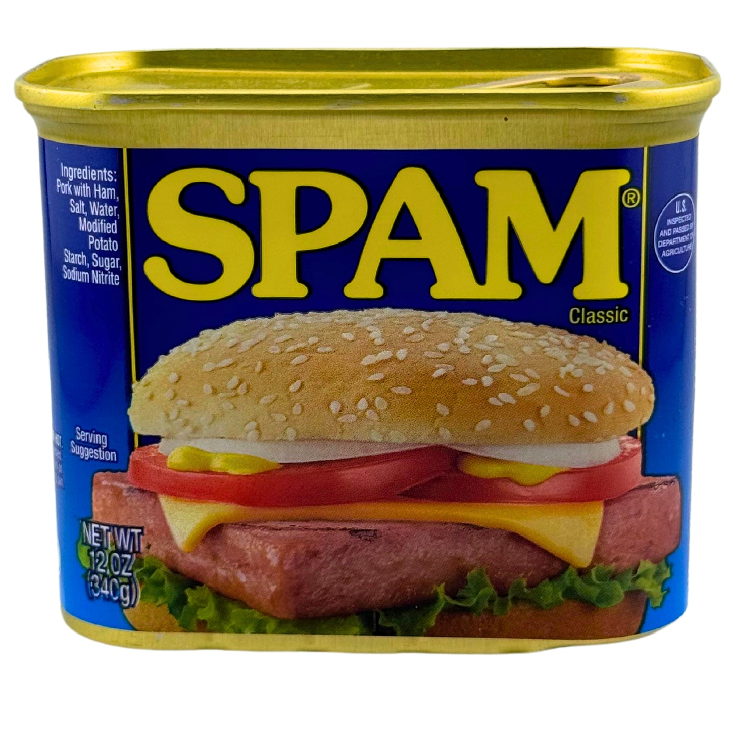 Front image of SPAM Classic 12oz
