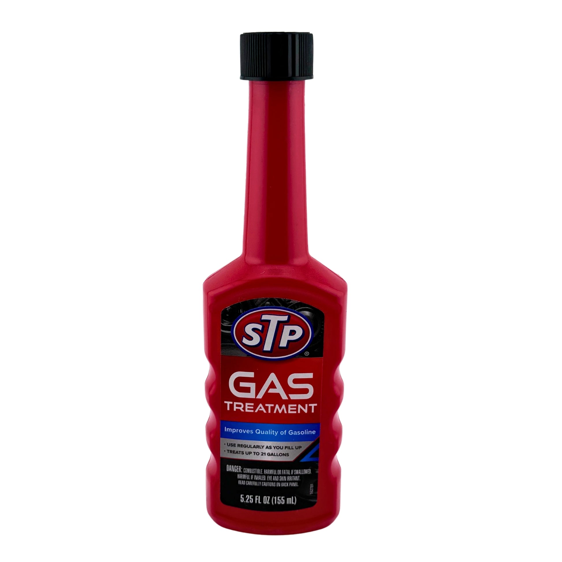 Front image of STP Gas Treatment, Fuel Intake System Cleaner, Bottles 5.25Oz