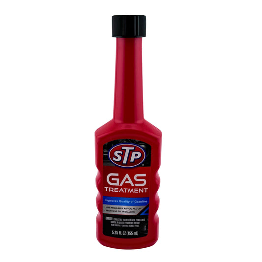 Front image of STP Gas Treatment, Fuel Intake System Cleaner, Bottles 5.25Oz