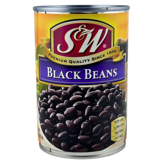 Front image of S&W Black Beans