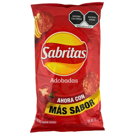 Front image of Sabritas Adobadas 105g