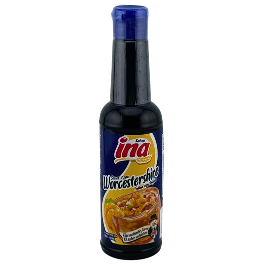 Front of Salsas Ina Worcestershire Sauce