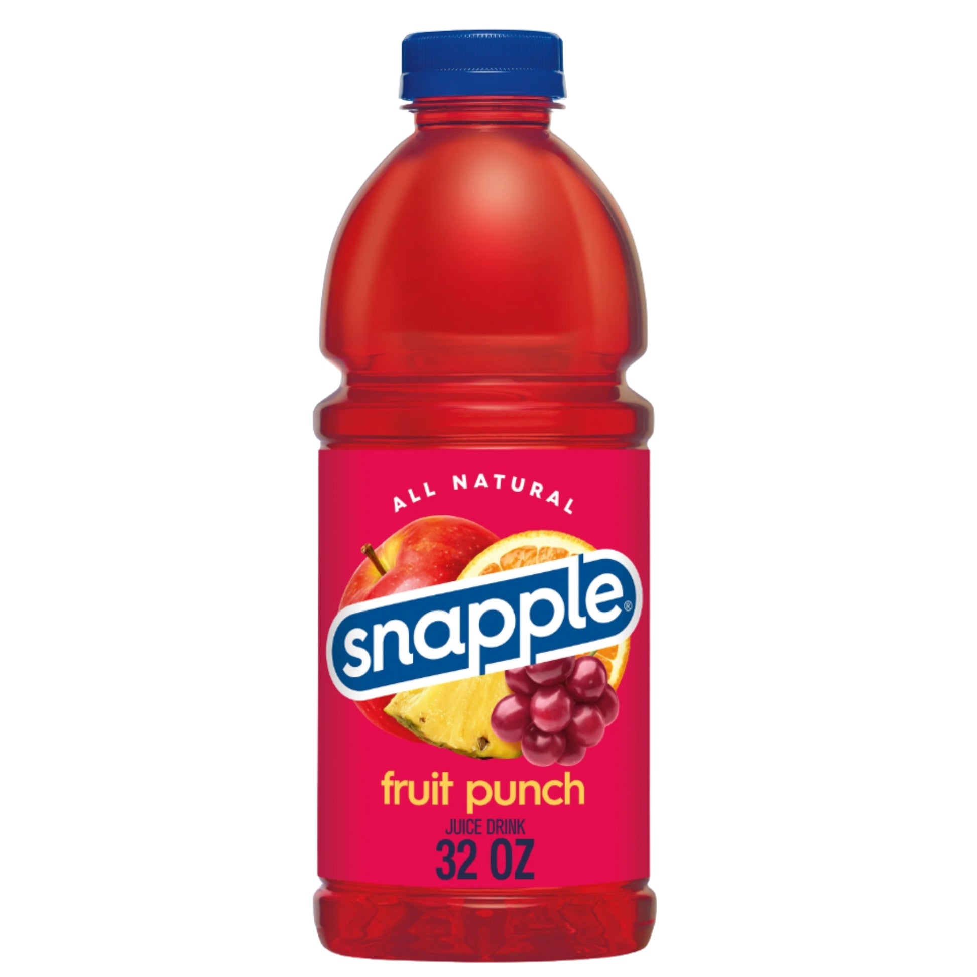 Front image of Snapple Fruit Punch 32 oz