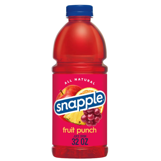 Front image of Snapple Fruit Punch 32 oz