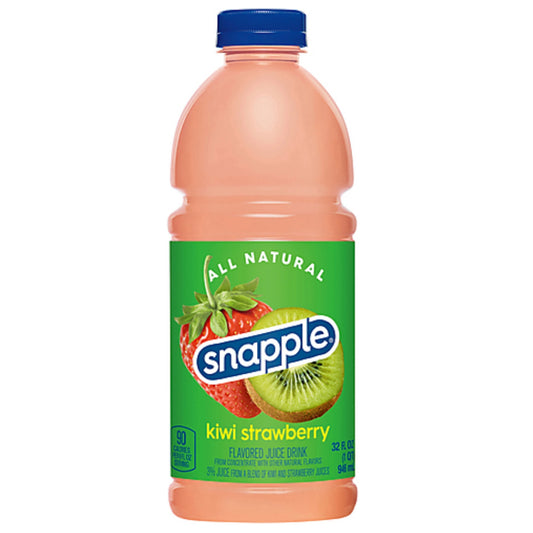 Front imagee of Snapple Kiwi Strawberry 32oz