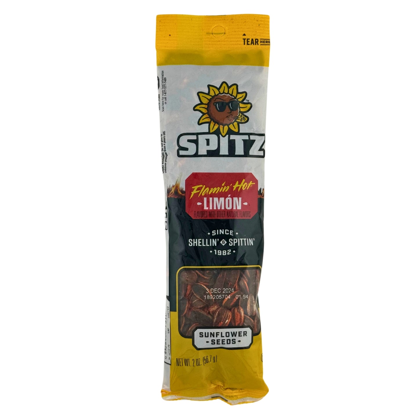 Front image of Spitz Flamin Hot Limon 56.7g