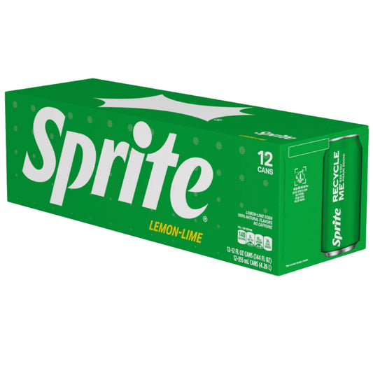 Front image of Sprite 12-Pack Cans