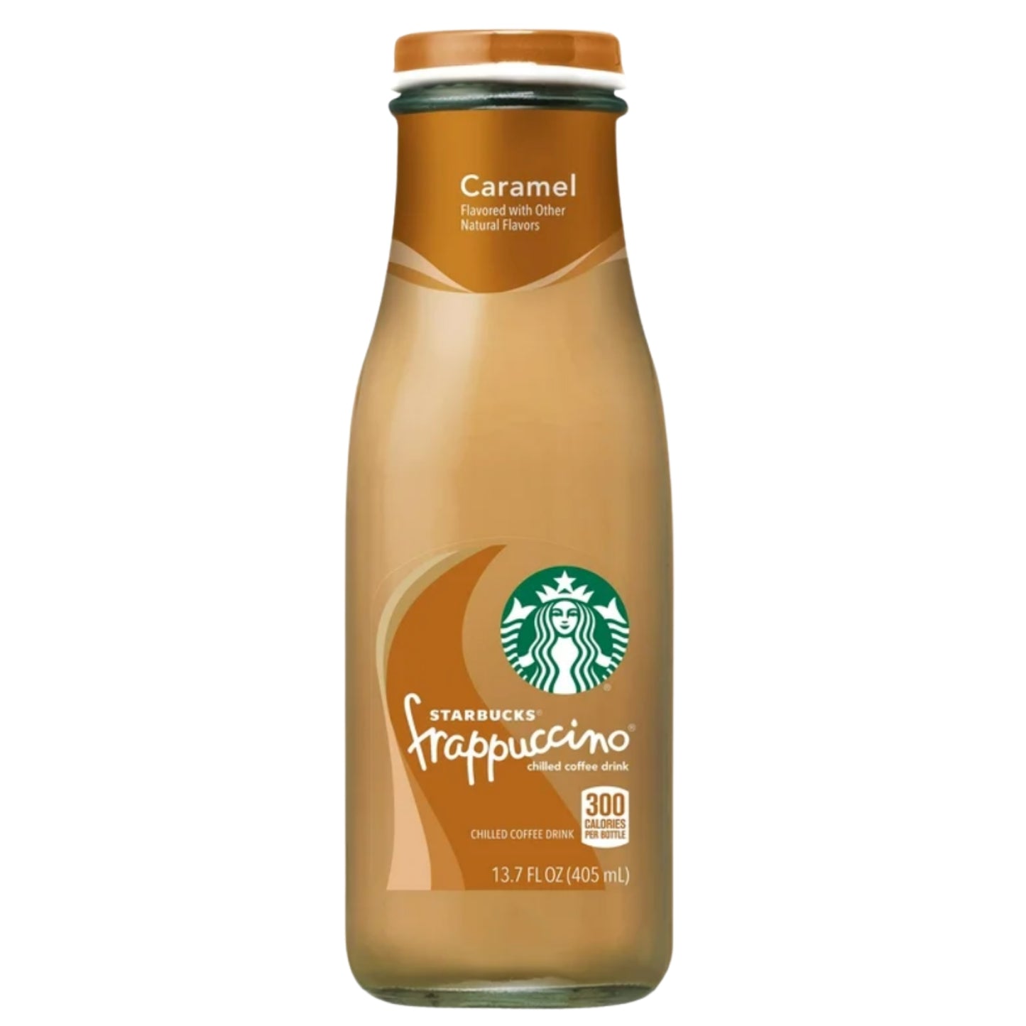 Front image of Starbucks Caramel Frappuccino 13.7oz