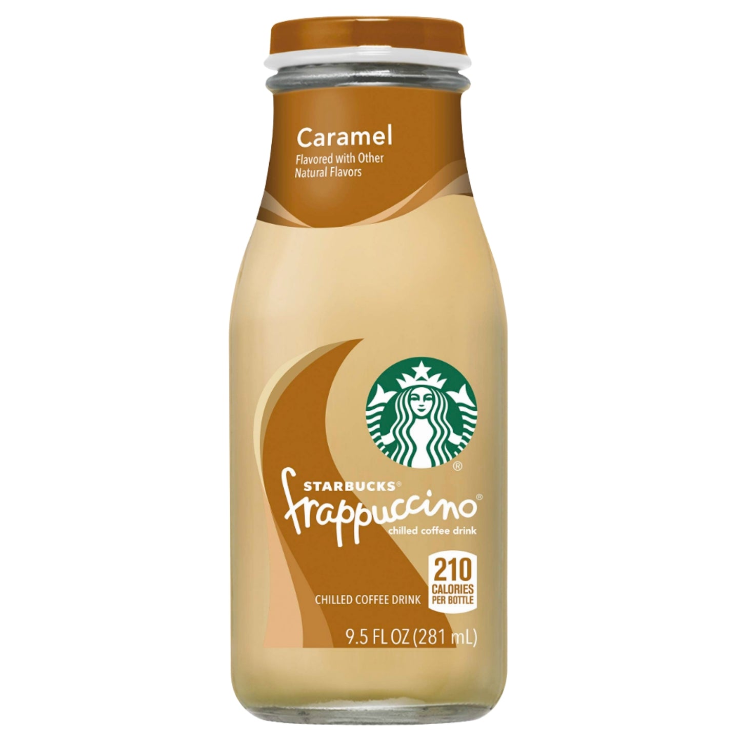 Front image o Starbucks Caramel Frappuccino 9.5oz