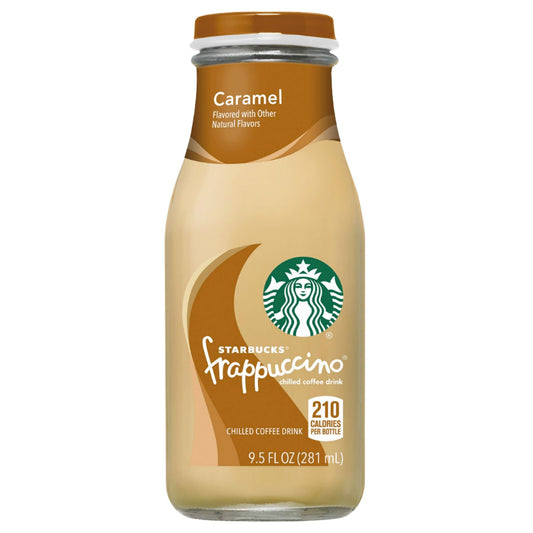 Front image o Starbucks Caramel Frappuccino 9.5oz