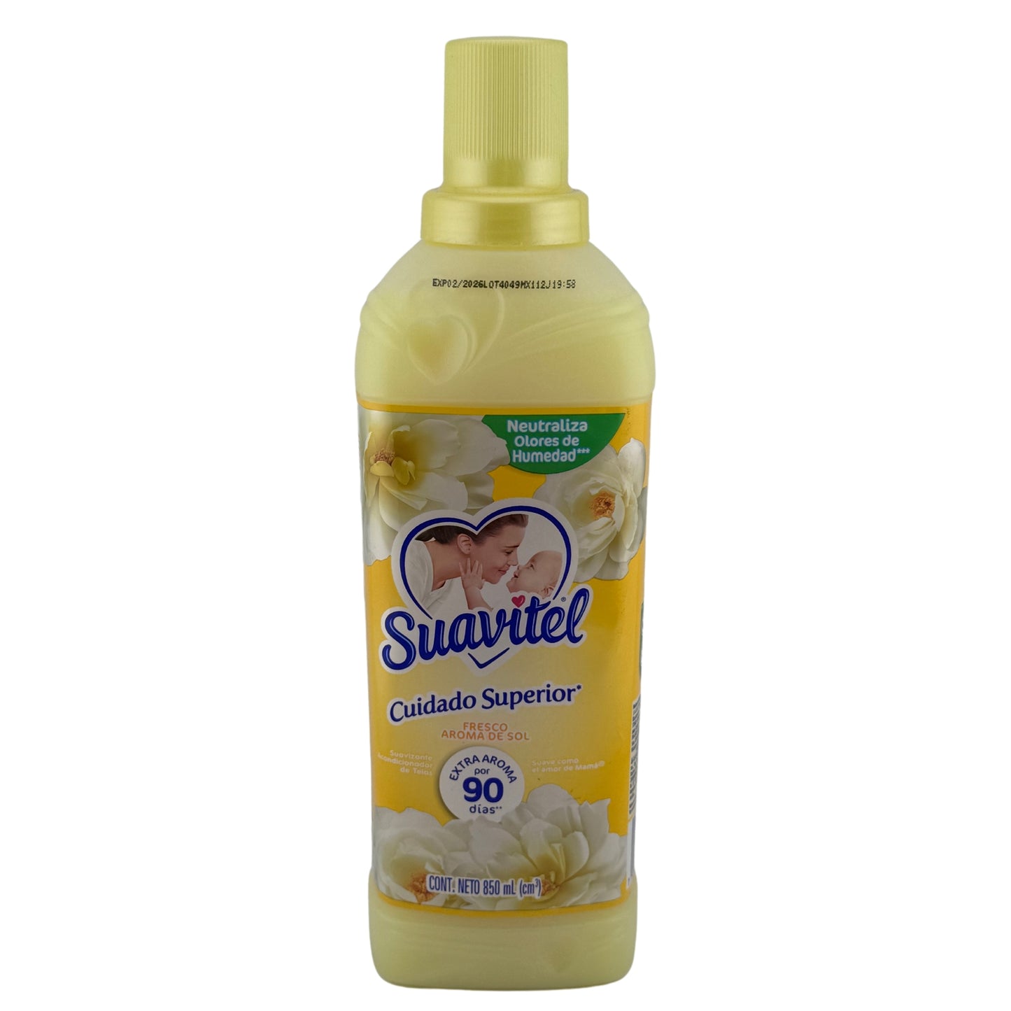 Front image of Suavitel Liquid Conditioner Fresco Aroma Del Sol Laundry Fabric Softener 850ml