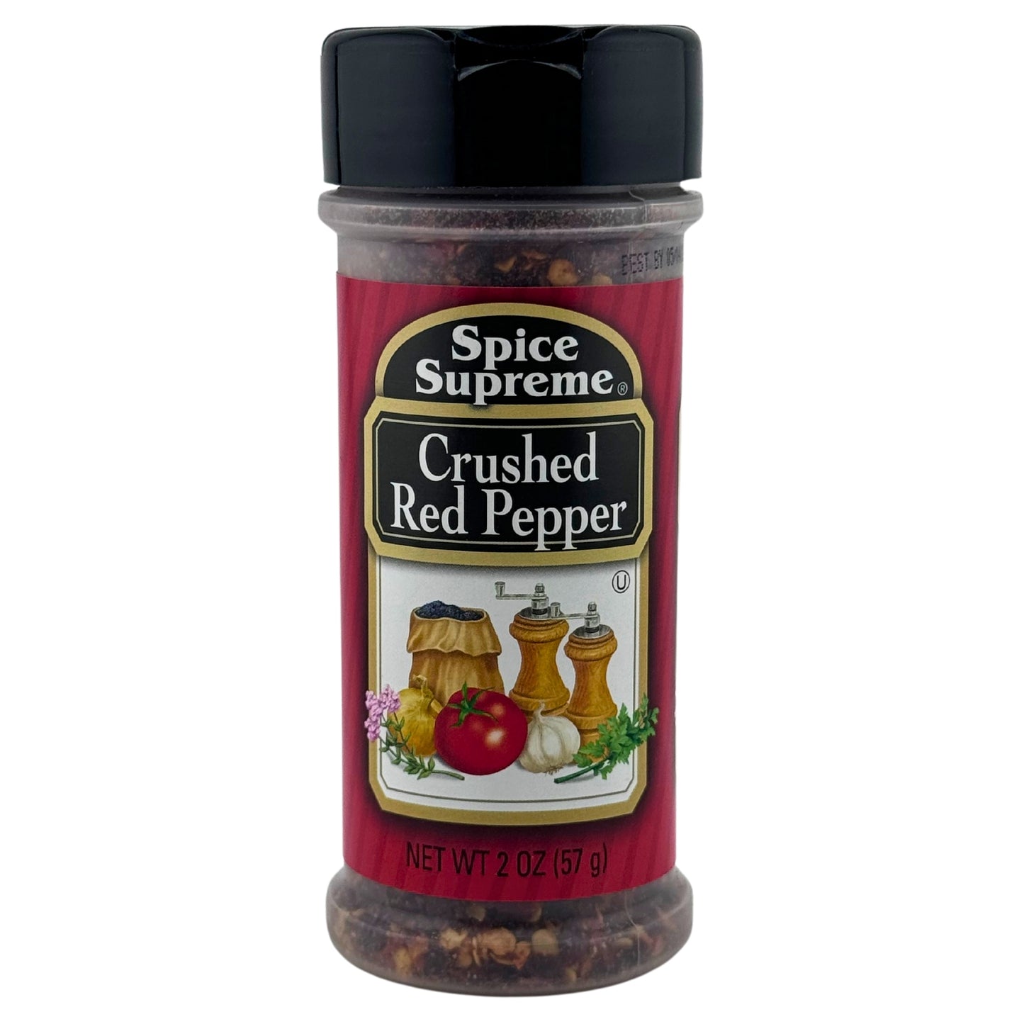 Front image of Supreme Spice Crushed Red Pepper 2oz