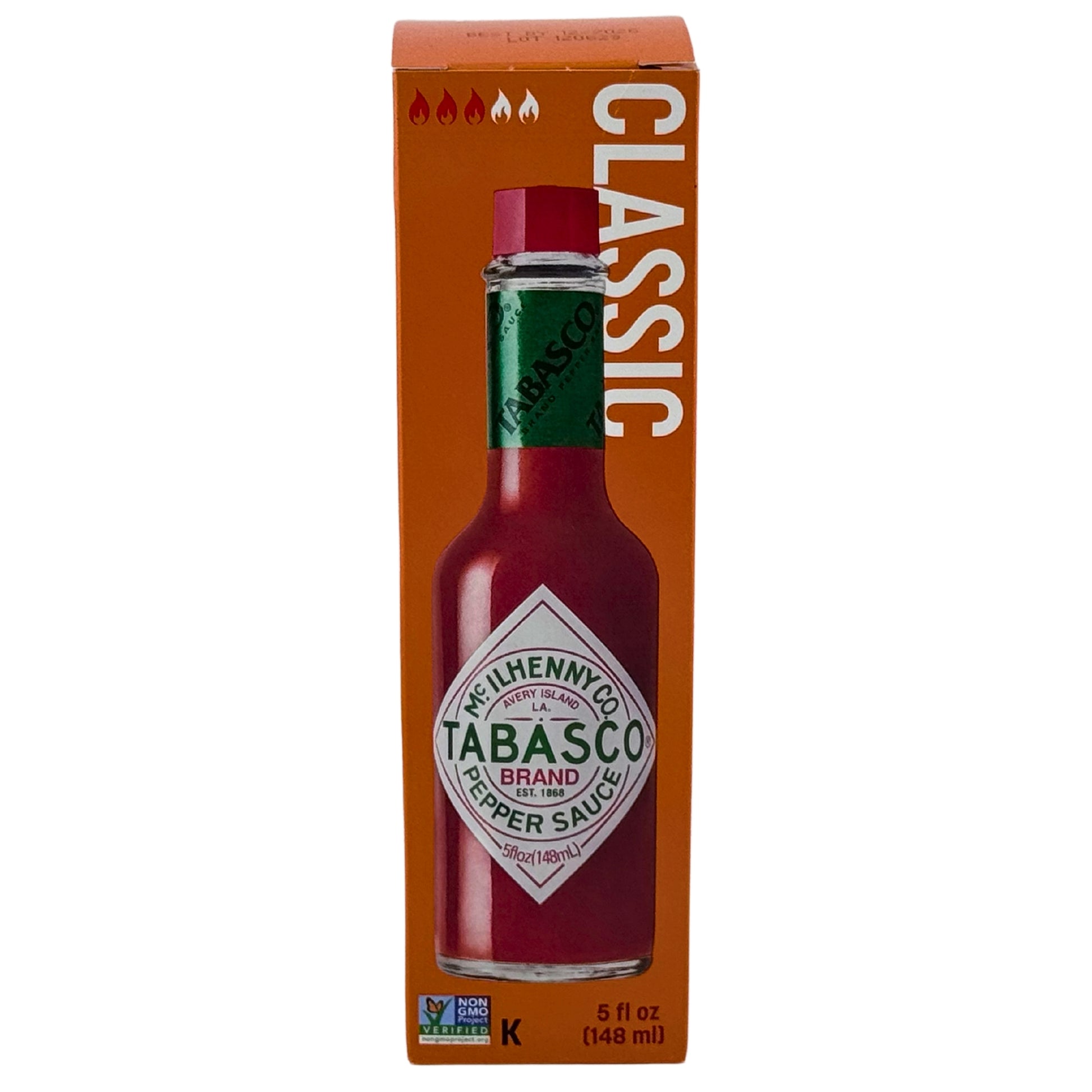 Front Image of Tabasco Pepper Sauce 5oz