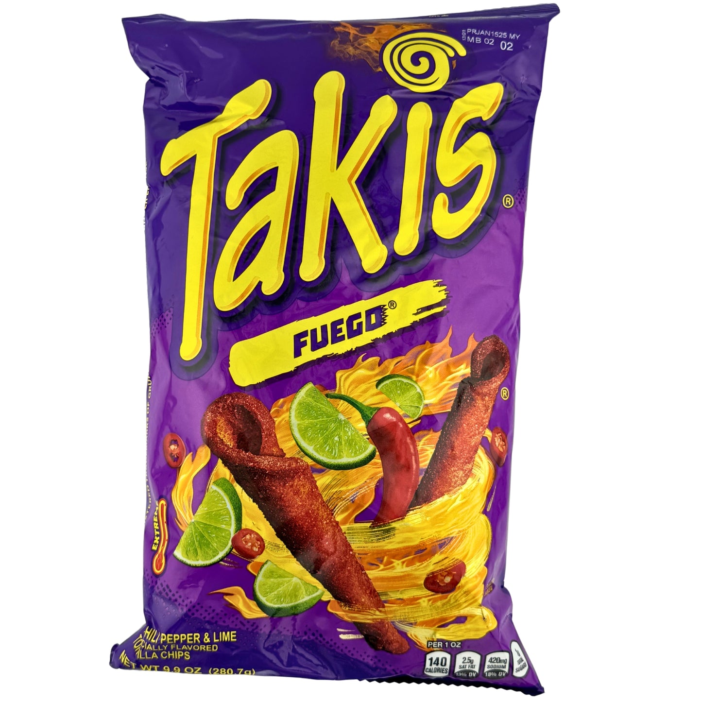 Front image of Takis Fuego 280.7g
