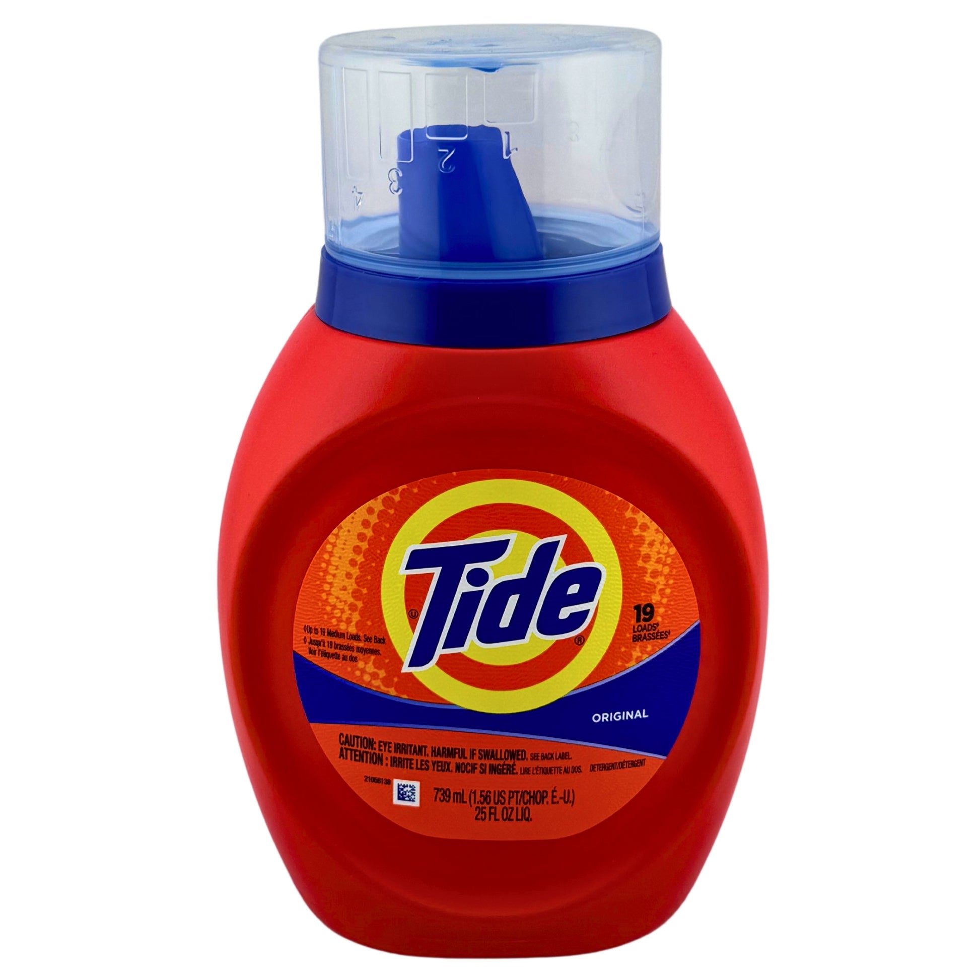 Front image of Tide Original 19 Load Liquid Detergent 25 oz