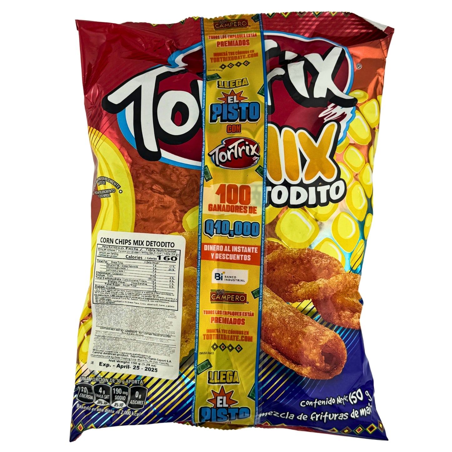 Front image of Tortix Mix Detodito 150g