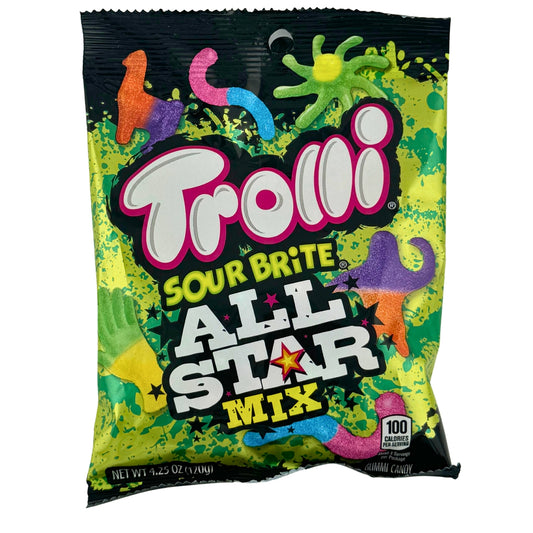 Front image of Trolli Sour Brite All Star Mix 120g