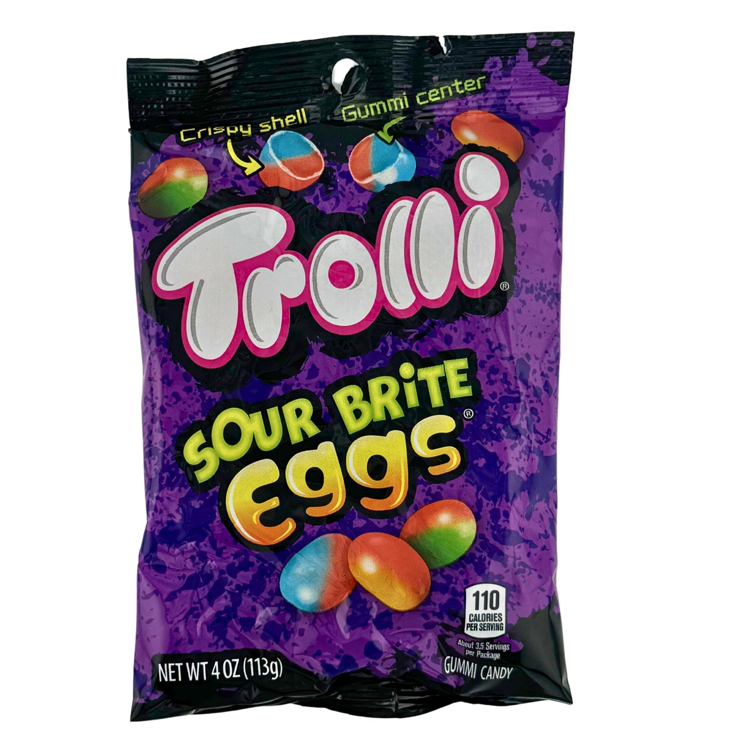 Front image of Trolli Sour Brite Eggs 113g
