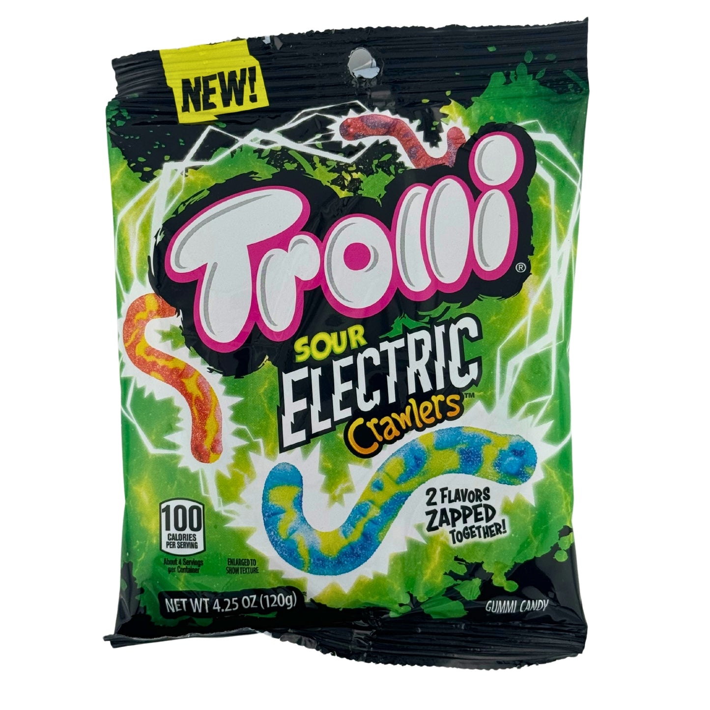 Front image pf Trolli Sour Electric Crawlers 120g