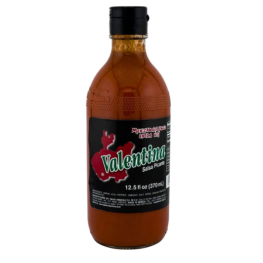 Front of Valentina Salsa Picante Extra Hot 12.5oz
