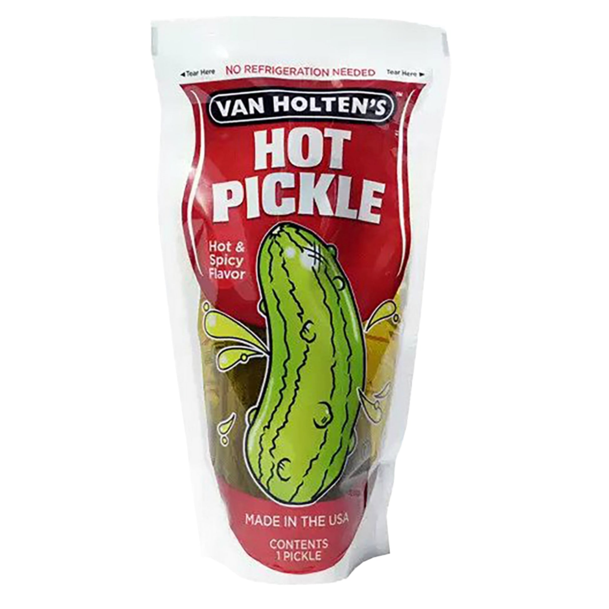 Front image of Van Holten's Hot Pickle